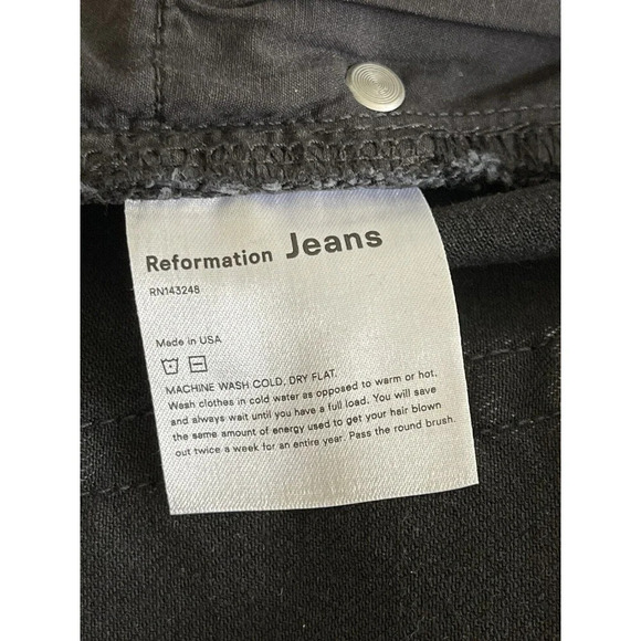 Reformation Harper High Rise Skinny Crop Avalon Jeans Size 31 Stretch NWT - Picture 9 of 12
